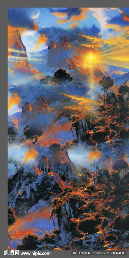 风景油画