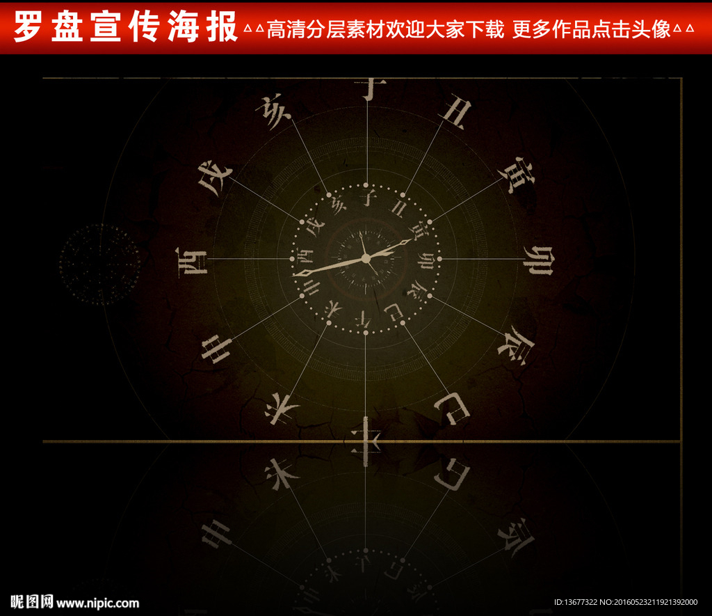罗盘海报
