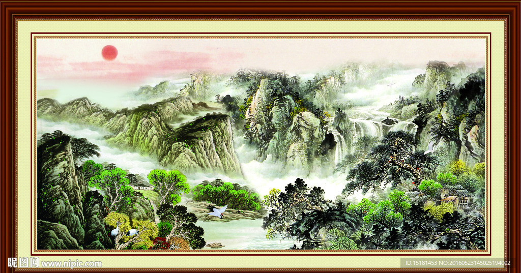 国画山水