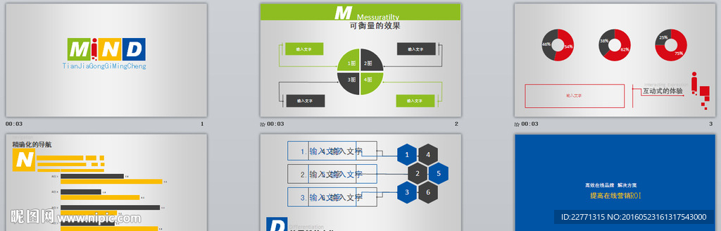 Banner动画模板