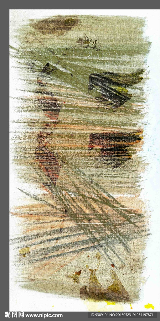 抽象油画