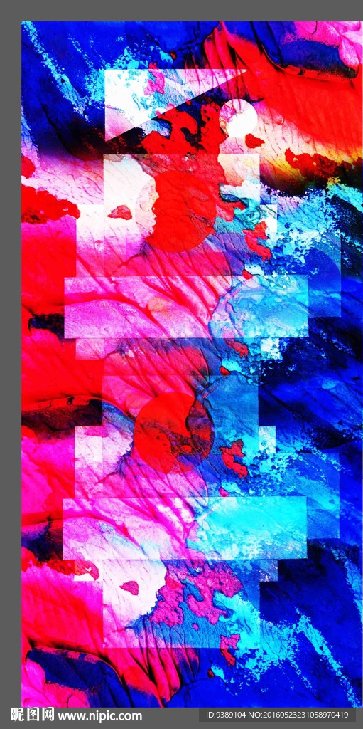 抽象油画