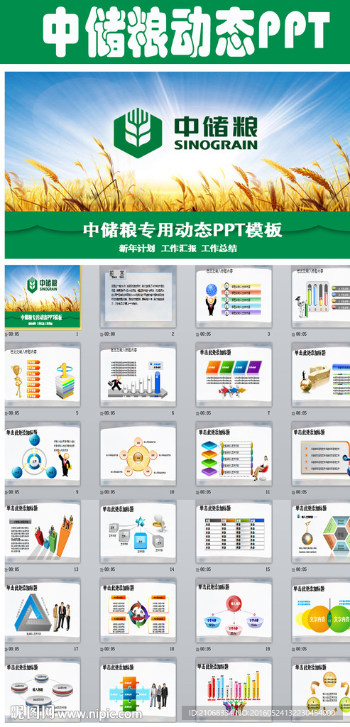 中储粮工作汇报年终总结PPT