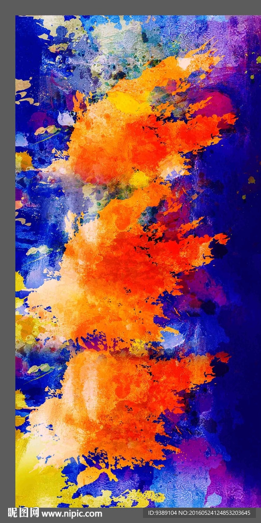 抽象油画