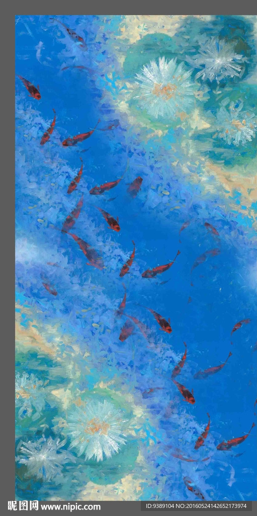 抽象油画