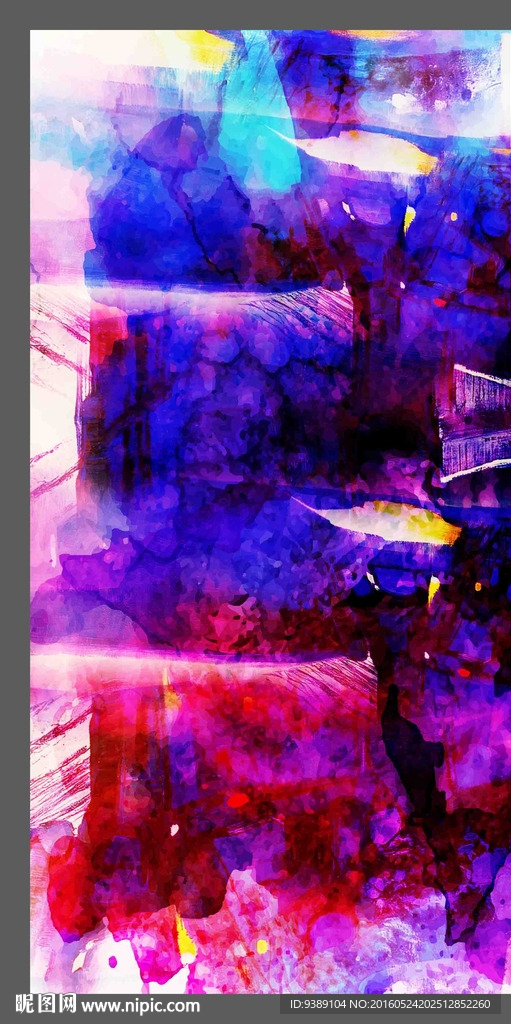 抽象油画