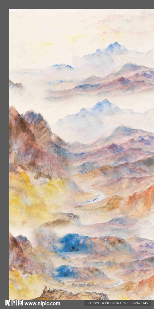 抽象油画