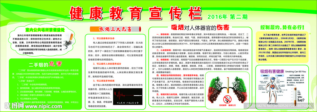 健康教育宣传栏