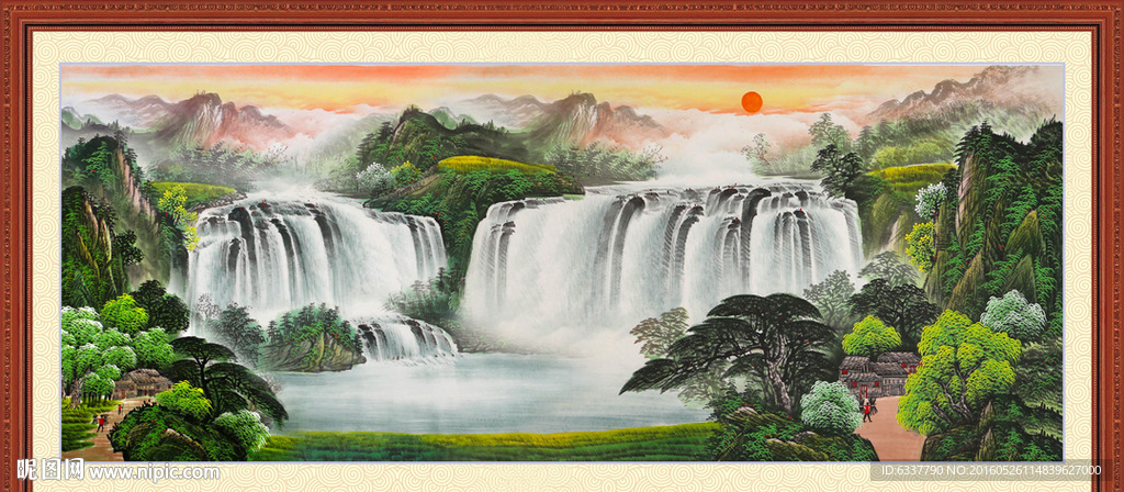 山水画