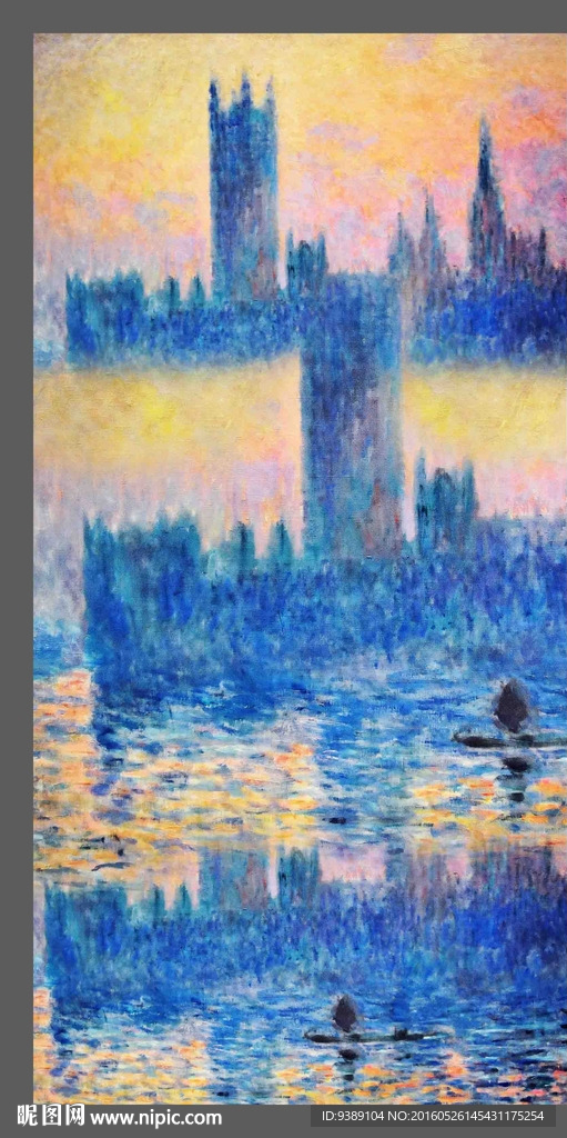 抽象油画