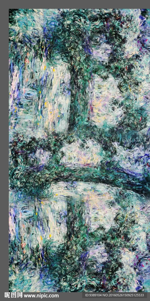 抽象油画
