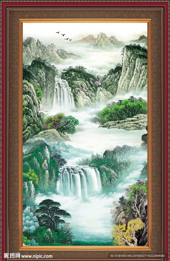 国画山水