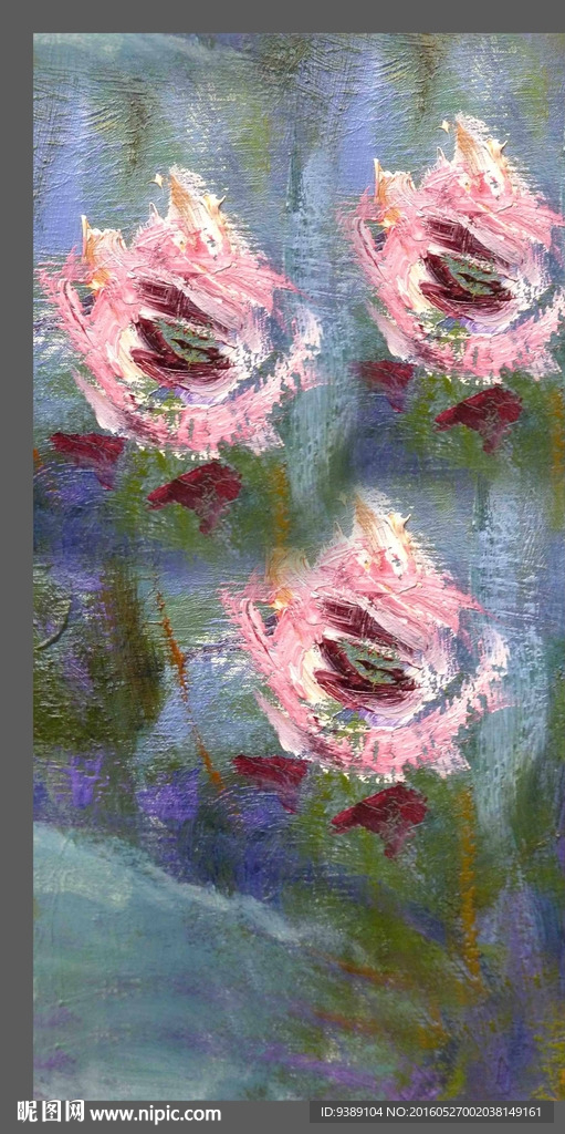花卉油画