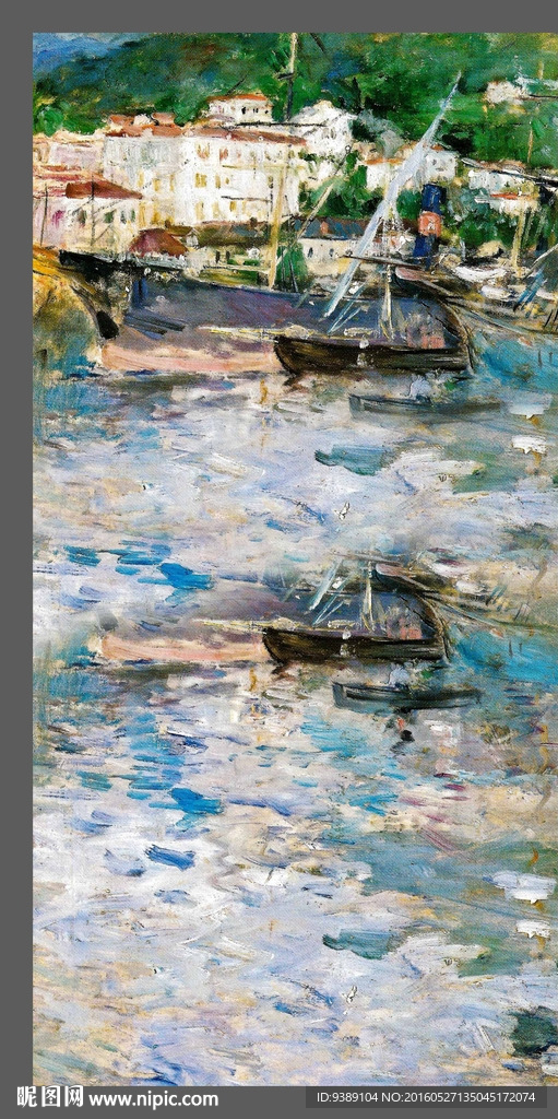 抽象油画