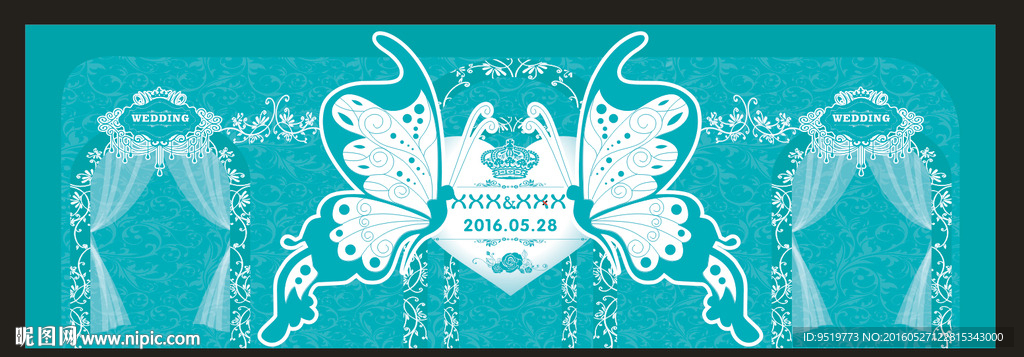 蒂芙尼兰婚礼背景