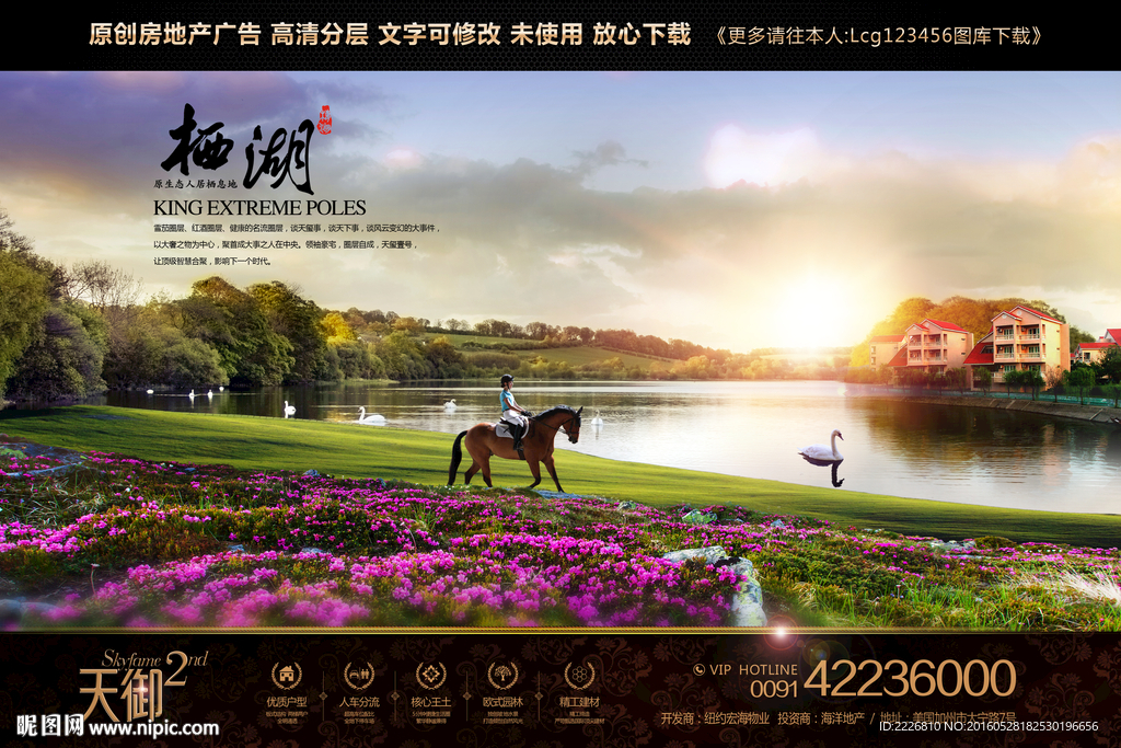 高端房地产广告