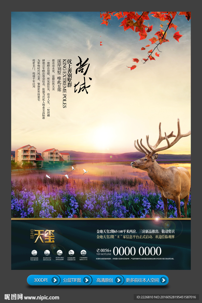 高端房地产广告