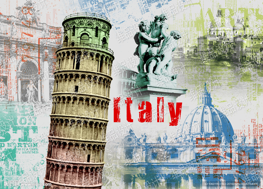 欧美风格装饰画