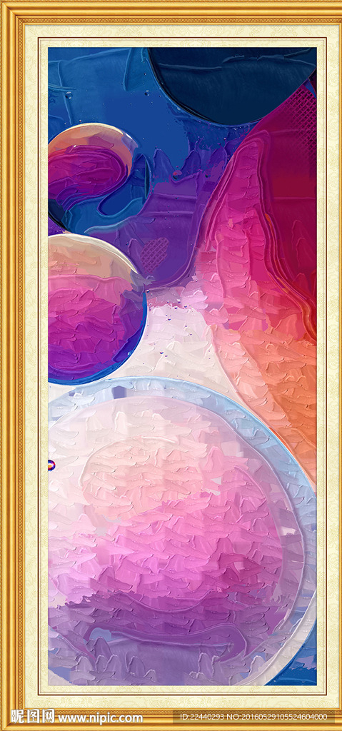 抽象油画