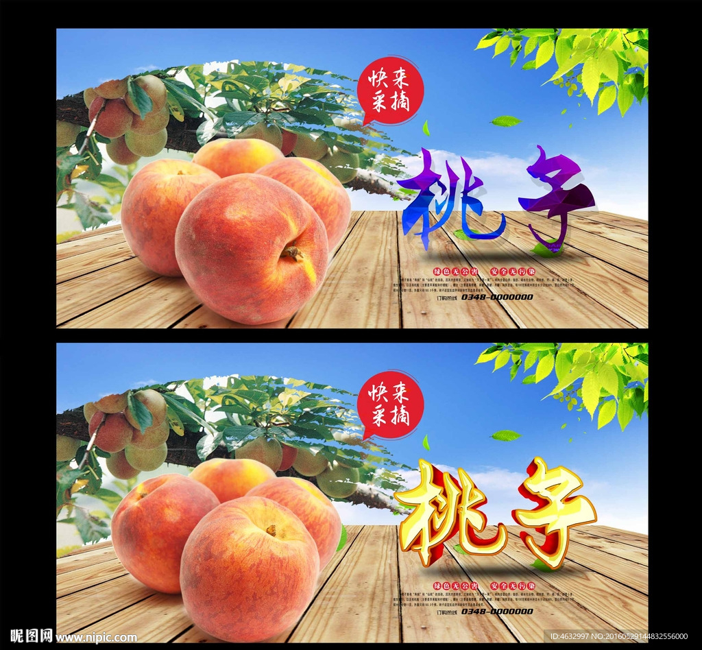 桃子 采摘园