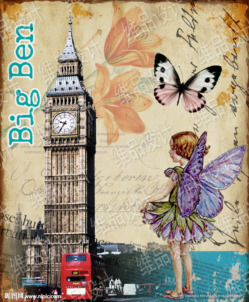 欧美风格装饰画