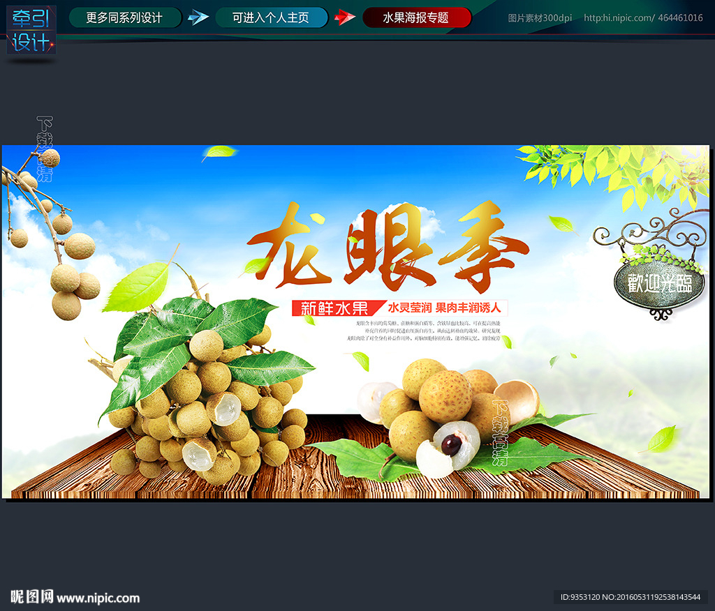 龙眼海报