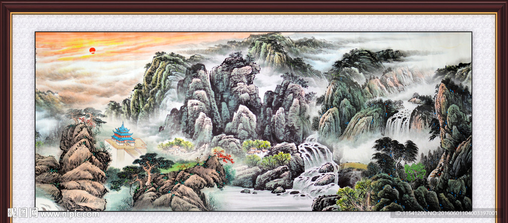 国画山水
