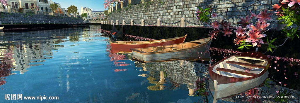 景观湖景