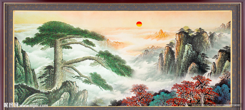 迎客松