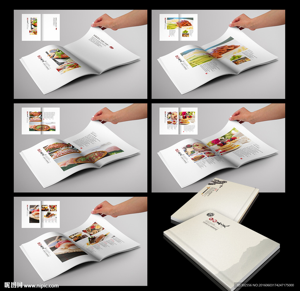 餐饮画册 美食画册