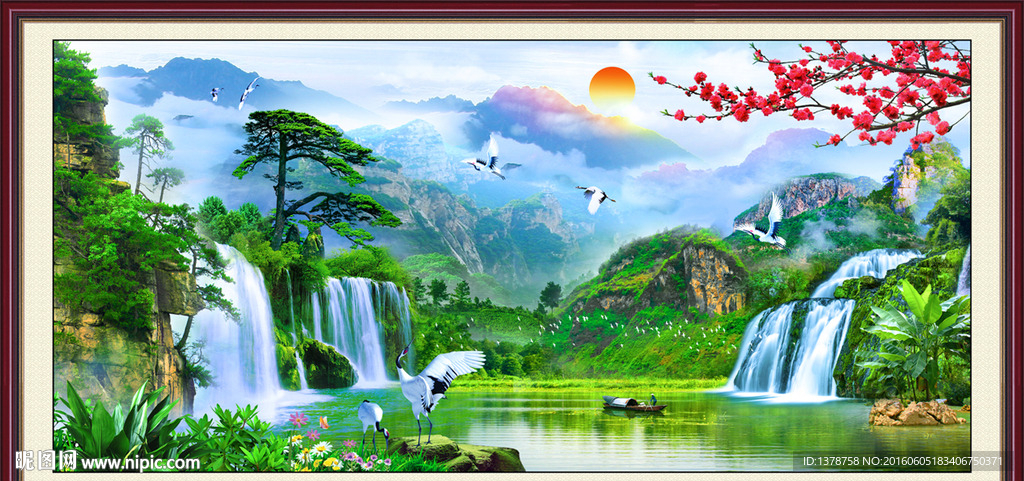 山水画