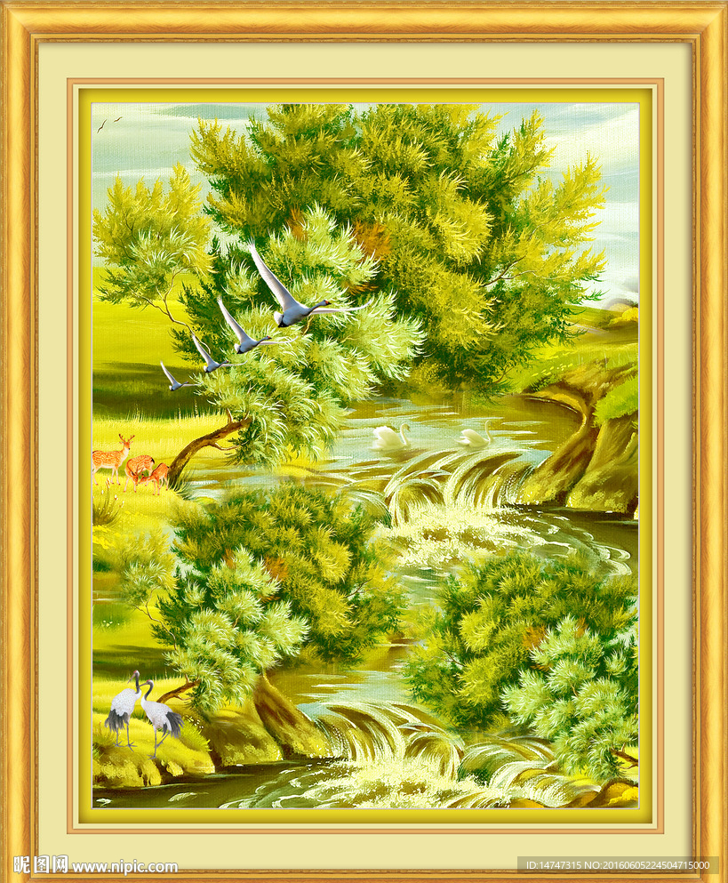 风景油画