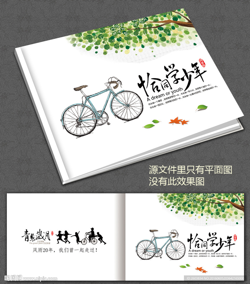 恰同学少年同学录封面