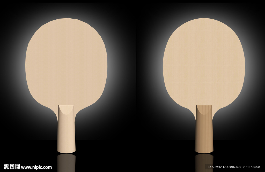 单桧乒乓球底板