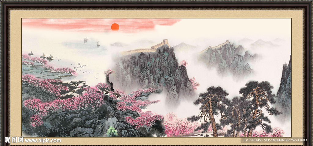 国画风景