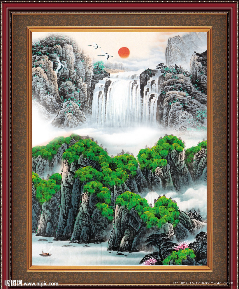 山水国画