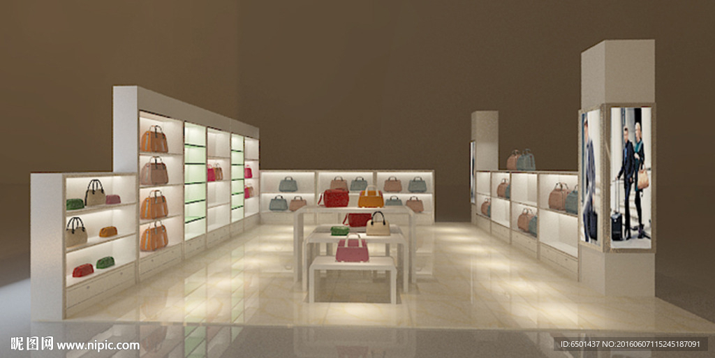 箱包店3d模型