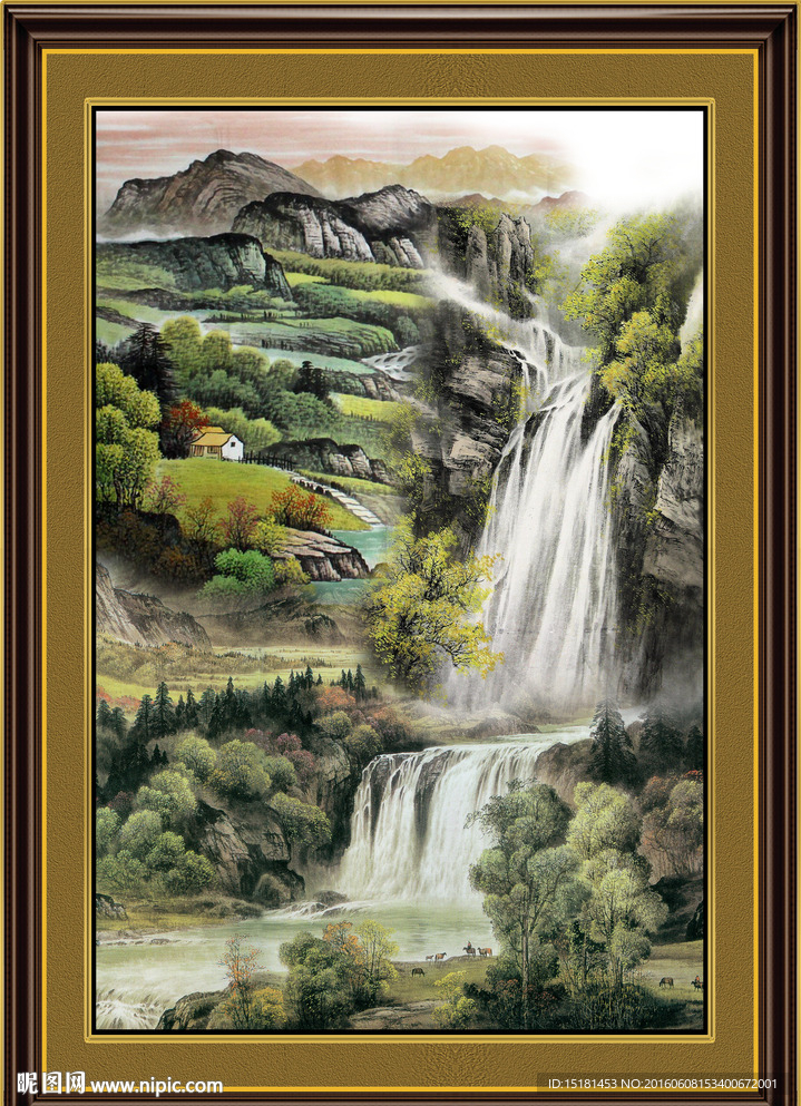 山水国画