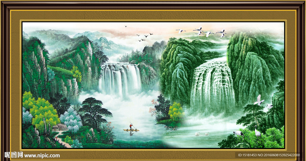 国画山水