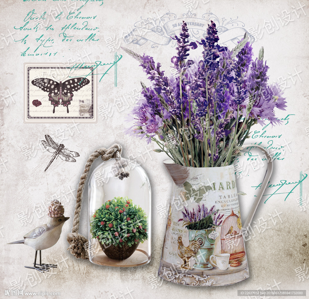 欧美风格装饰画