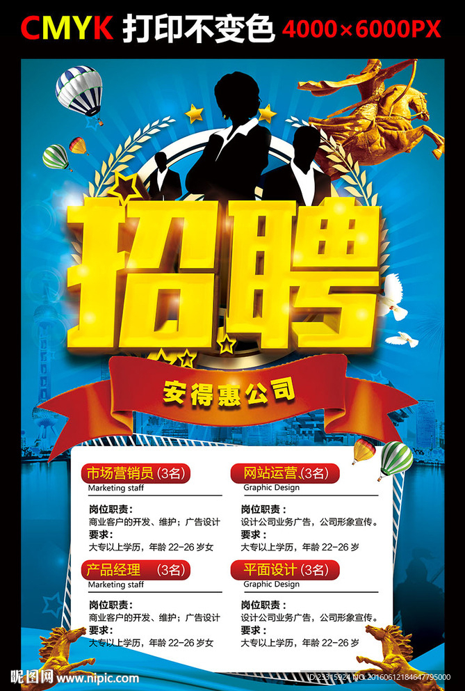 招聘海报