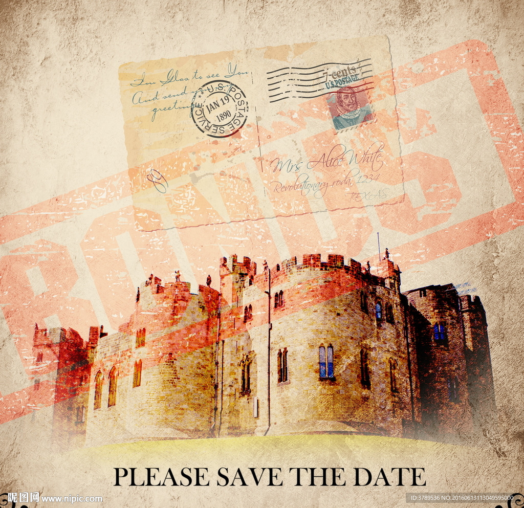 欧式复古装饰画