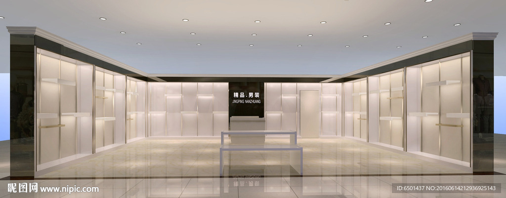 男装店3d模型