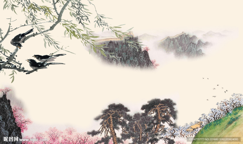 国画花鸟