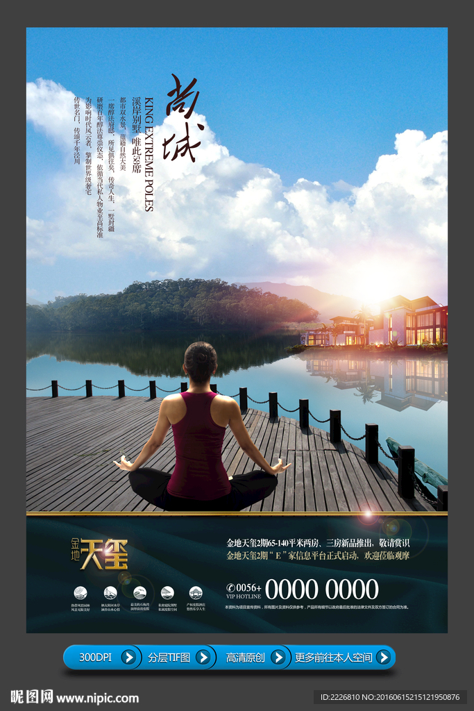 高端房地产广告