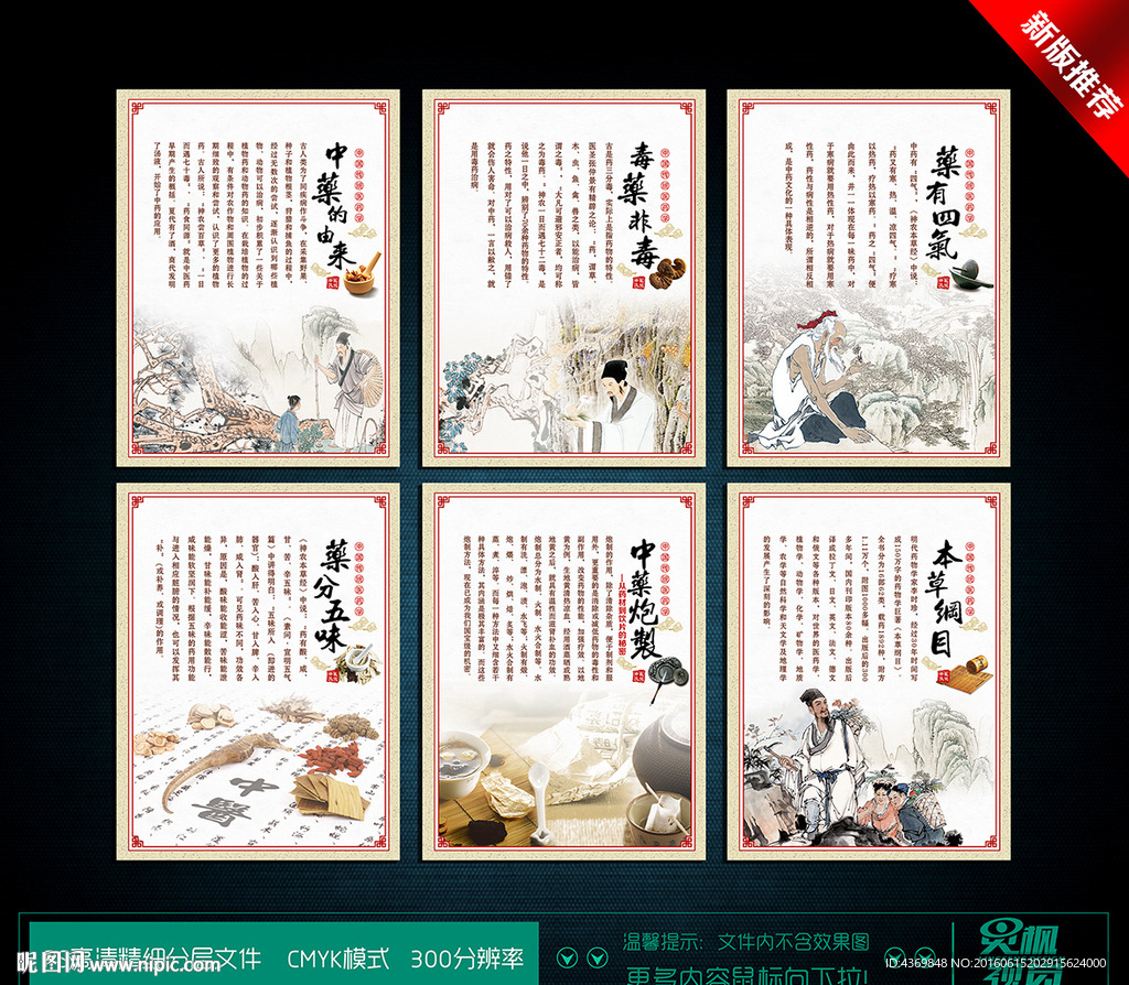 中药展板