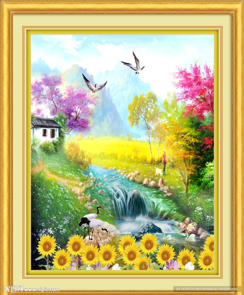 风景油画