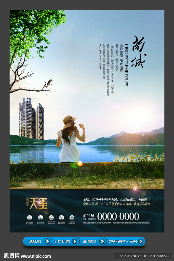 高端房地产广告