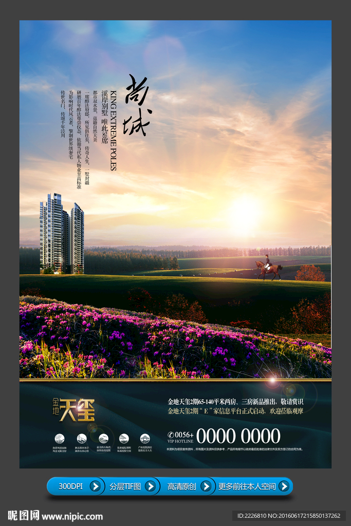 高端房地产广告