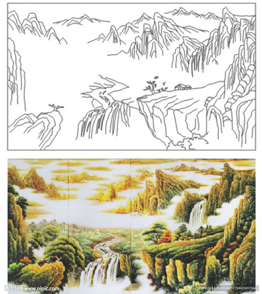 山水画